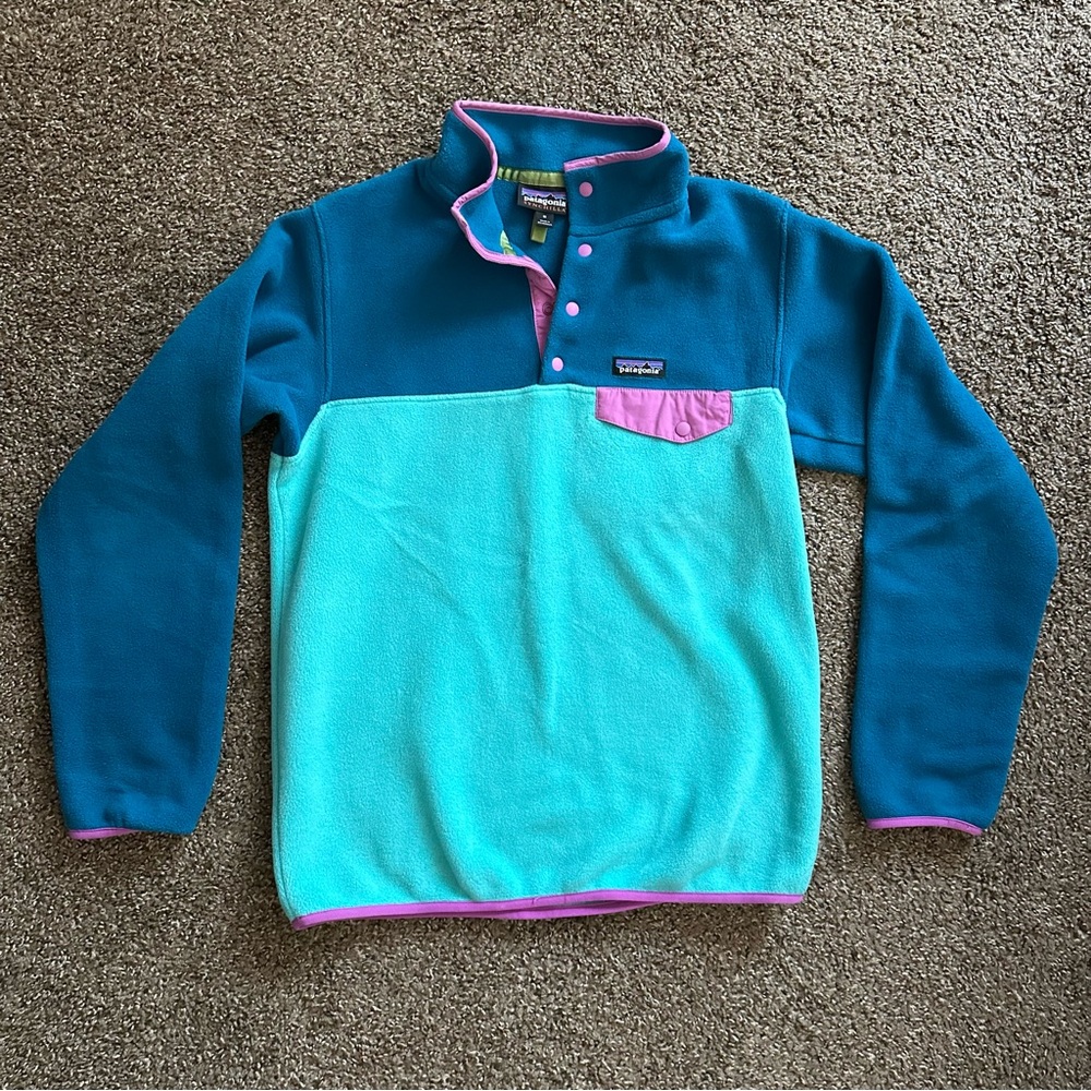 Patagonia Synchilla Snap-T Fleece Pullover Womens Medium Like New - Picture 3 of 9